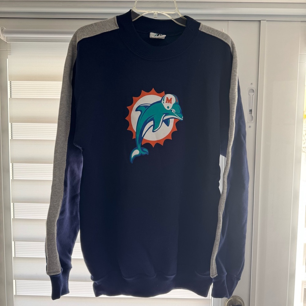 NWOT Vintage Miami Dolphins Crewneck Sweatshirt